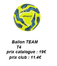 Ballon team T4 JAUNE
